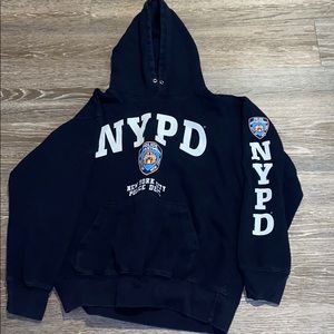 Navy NYPD hoodie